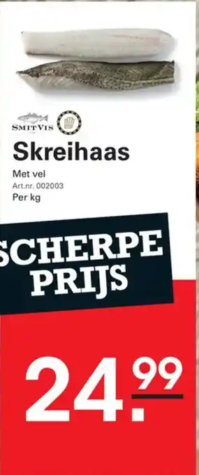 Sligro Skreihaas aanbieding