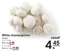 Sligro Witte Champignons aanbieding