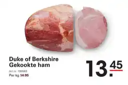 Sligro Duke of berkshire gekookte ham aanbieding