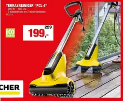 Hubo TERRASREINIGER “PCL 4” aanbieding