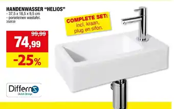 Hubo HANDENWASSER “HELIOS” aanbieding