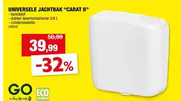 Hubo UNIVERSELE JACHTBAK “CARAT II” aanbieding