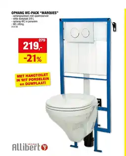 Hubo OPHANG WC-PACK “MARQUES” aanbieding