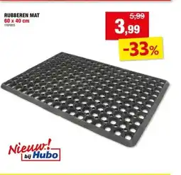 Hubo RUBBEREN MAT aanbieding