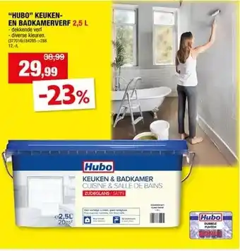 Hubo “HUBO” KEUKENEN BADKAMERVERF 2,5 L aanbieding