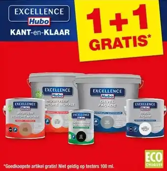 Hubo EXCELLENCE Hubo KANT-en-KLAAR aanbieding