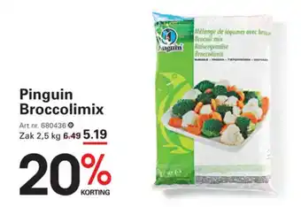 Sligro Pinguin broccolimix aanbieding