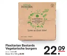 Sligro Flexitarian bastards vegetarische burgers aanbieding