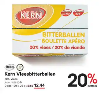 Sligro Kern Vleesbitterballen aanbieding