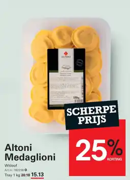 Sligro Altoni medaglioni Witloof aanbieding