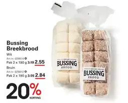 Sligro Bussing Breekbrood aanbieding