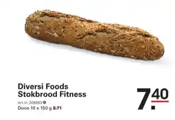 Sligro Diversi foods stokbrood fitness aanbieding