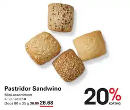 Sligro Pastridor Sandwino aanbieding