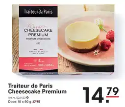 Sligro Traiteur de paris cheesecake premium aanbieding