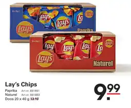 Sligro Lay's chips aanbieding