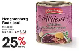 Sligro Hengstenberg rode kool aanbieding