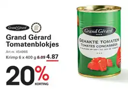 Sligro Grand gérard tomatenblokjes aanbieding