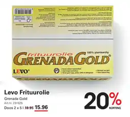 Sligro Levo Frituurolie aanbieding