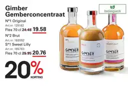 Sligro Gimber Gemberconcentraat aanbieding