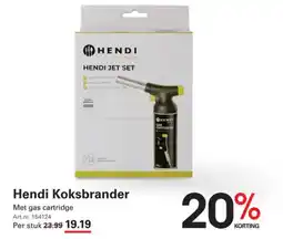 Sligro Hendi Koksbrander aanbieding