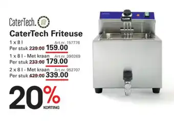 Sligro Catertech friteuse aanbieding