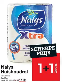 Sligro Nalys Huishoudrol aanbieding