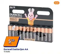 Action Duracell batterijen AA aanbieding