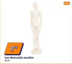 Action Van Bleiswijck manikin aanbieding