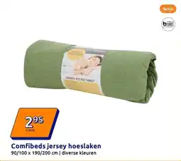 Action Comfibeds jersey hoeslaken aanbieding
