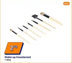 Action Make up kwastenset aanbieding