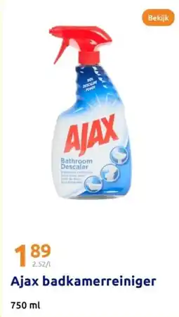 Action Ajax badkamerreiniger aanbieding