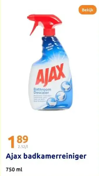 Action Ajax badkamerreiniger aanbieding