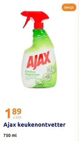 Action Ajax keukenontvetter aanbieding