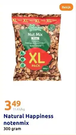 Action Natural happiness notenmix aanbieding