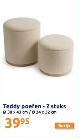 Action Teddy poefen aanbieding