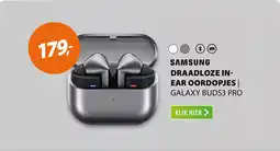 Expert Samsung draadloze in ear oordopjes galaxy buds3 pro aanbieding