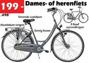 Dames- of herenfiets