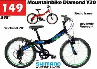 iTEK Mountainbike diamond y20 aanbieding