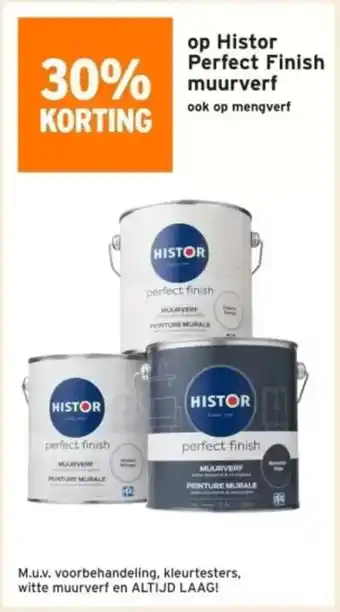 GAMMA op Histor Perfect Finish muurverf aanbieding