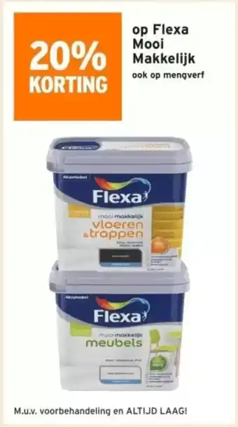 GAMMA op Flexa Mooi Makkelijk aanbieding