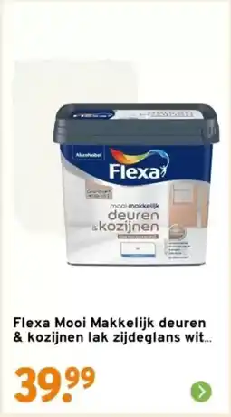 GAMMA Flexa Mooi Makkelijk deuren & kozijnen lak zijdeglans wit aanbieding