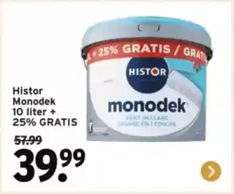 GAMMA Histor Monodek aanbieding