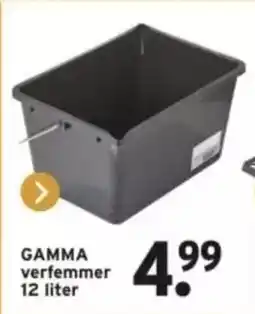 GAMMA GAMMA verfemmer aanbieding