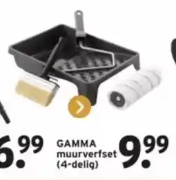 GAMMA GAMMA muurverfset (4-delig) aanbieding