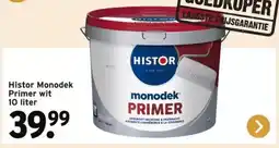 GAMMA Histor Monodek Primer wit aanbieding