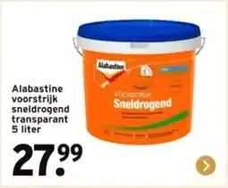 GAMMA Alabastine voorstrijk sneldrogend transparant aanbieding