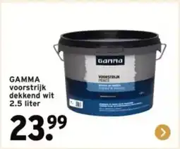 GAMMA GAMMA voorstrijk dekkend wit aanbieding