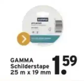 GAMMA GAMMA Schilderstape aanbieding