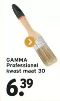 GAMMA GAMMA Professional kwast maat 30 aanbieding