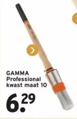 GAMMA GAMMA Professional kwast maat 10 aanbieding